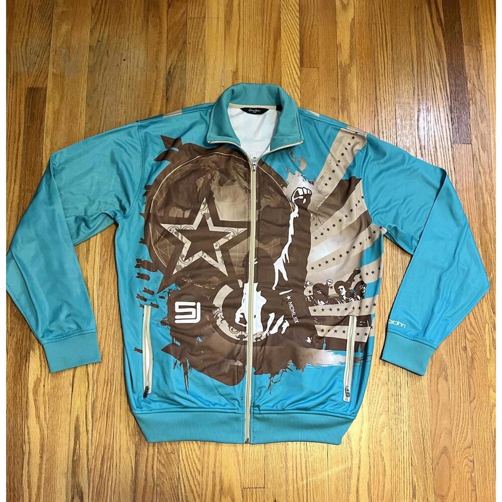 Vintage Sean John Full Zip Track Large